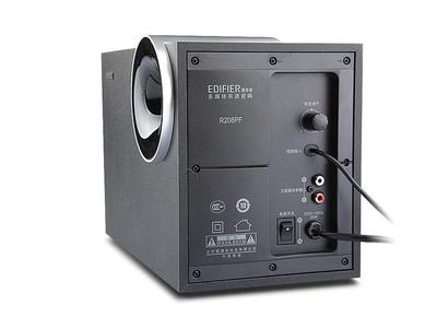 edifier/漫步者 r208pf 電腦音箱usb/sd/f收音機2.1多媒體低音炮