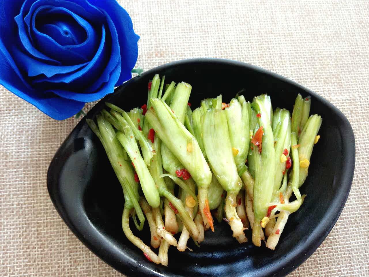 农家特产 东北农家自制香菜香菜根咸菜 下饭菜泡菜酱菜开胃菜500g