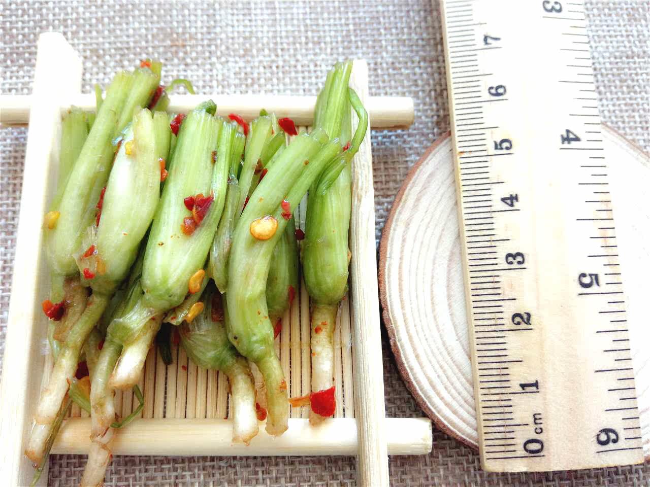 农家特产 东北农家自制香菜香菜根咸菜 下饭菜泡菜酱菜开胃菜500g