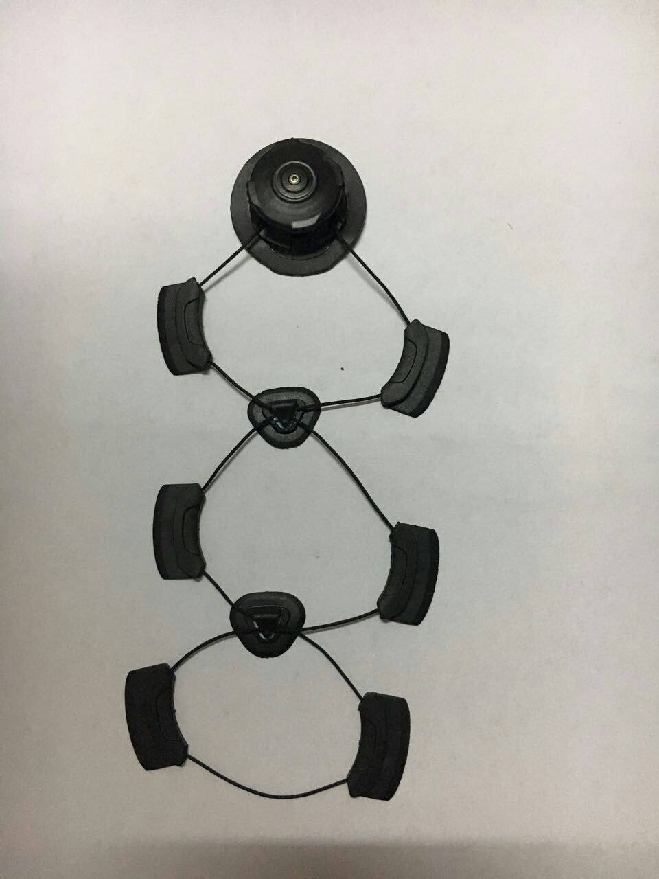 boa钢丝旋转扣锁扣免系快系鞋带旋转鞋扣钢丝懒人鞋带扣自动鞋带
