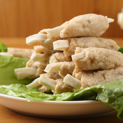 素排骨200g 绿祥园仿荤冷冻素食斋菜 佛家寺庙大豆蛋白豆腐干制品