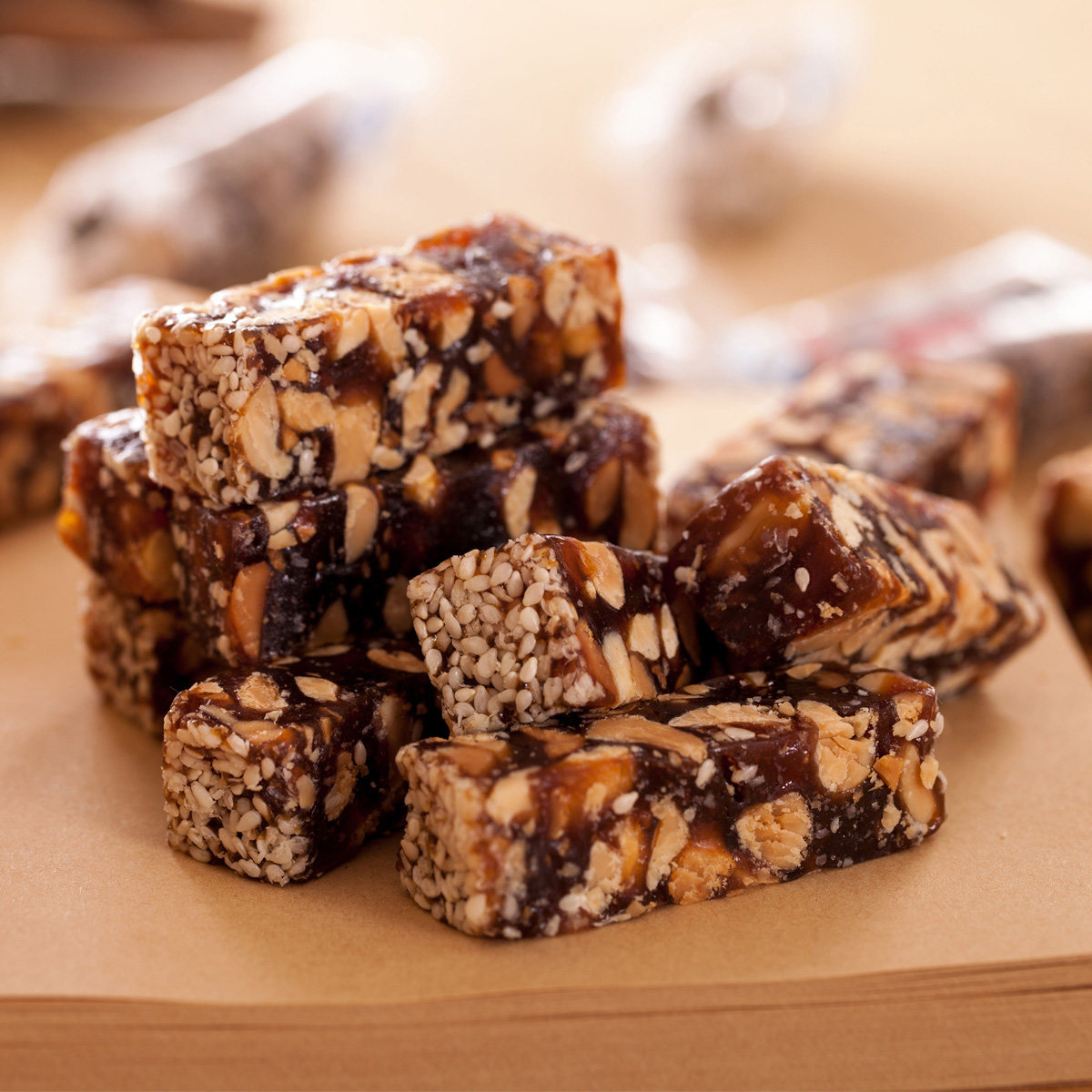 三禾北京稻香村南枣果仁糕传统软糖手工花生零食北京特产软糯香甜