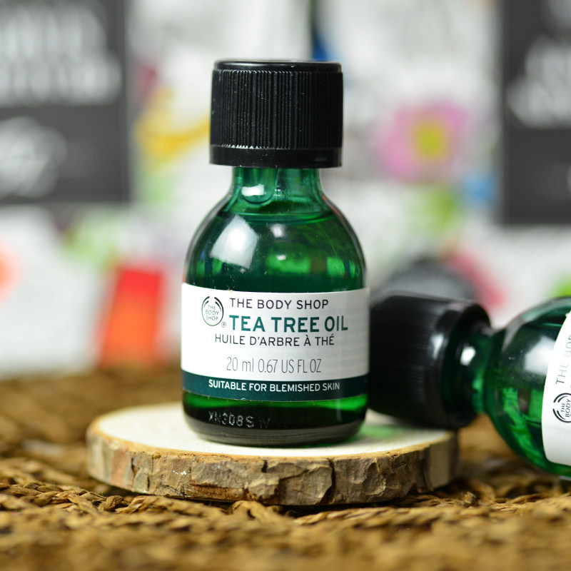 正品现货包邮美国代thebodyshop茶树精油20m祛痘粉刺痤疮青春痘
