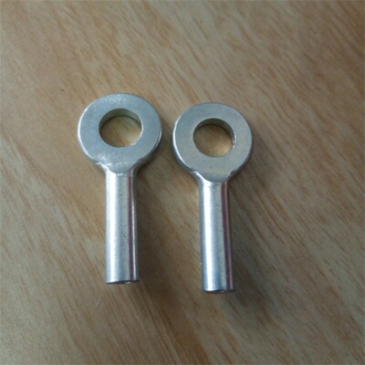 连接3mm钢丝绳鱼眼端子 铁镀锌接线端子 钢丝绳接头配件 冲压端子