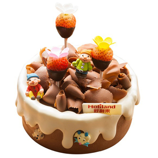 大港油田杨柳青蓟县宝坻宁河静海武清天津好利来蛋糕店巧克力城堡