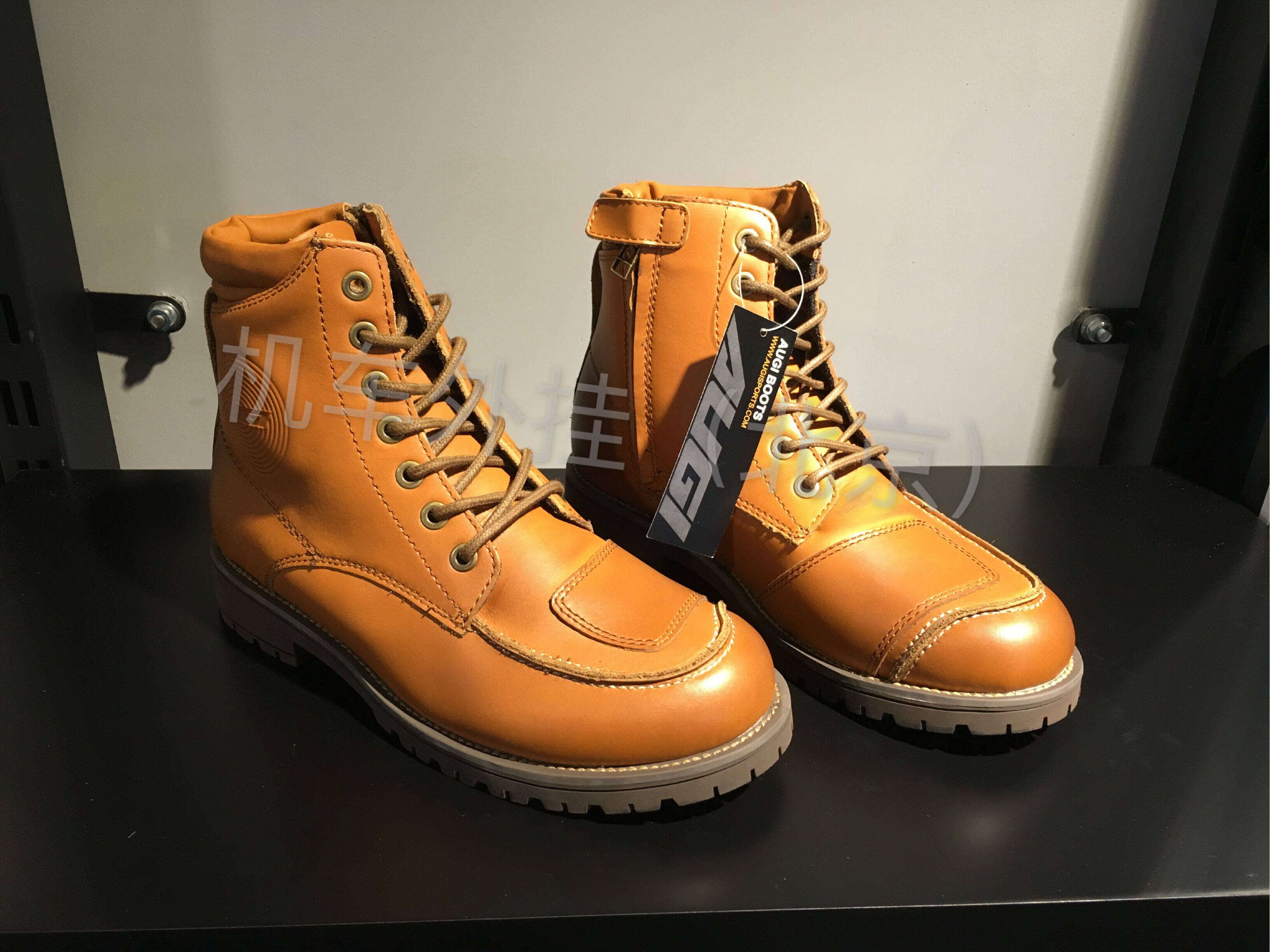 美国 正品 augi au3 urban 摩托车专用骑士靴/鞋 城市骑行鞋 男女