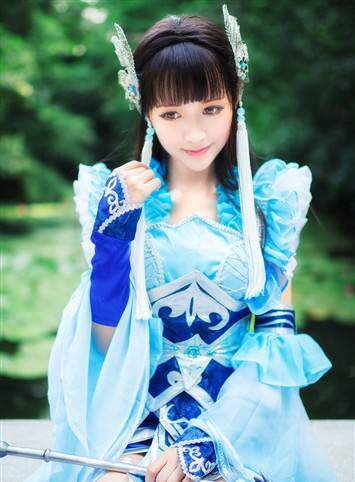 cosplay服装【动漫家族】倩女幽魂殷紫萍14周岁以上裙子量身定制