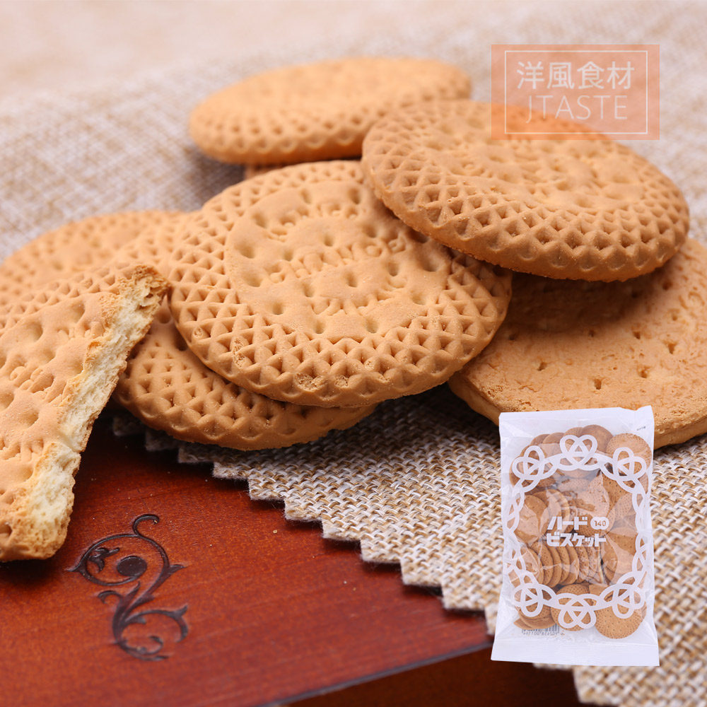 日本原装进口零食品 北陆 脆饼干 140g 酥性糕点小吃办公室早餐
