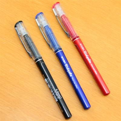 晨光文具 包邮 全针管直液式水性笔0.5 中性签字笔arp50901走珠笔