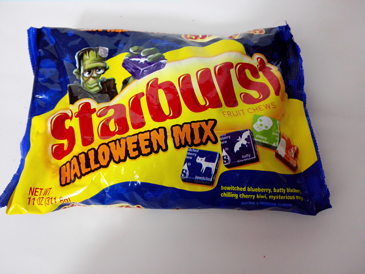 美国原装进口 starburst halloween mix 万圣节限量版