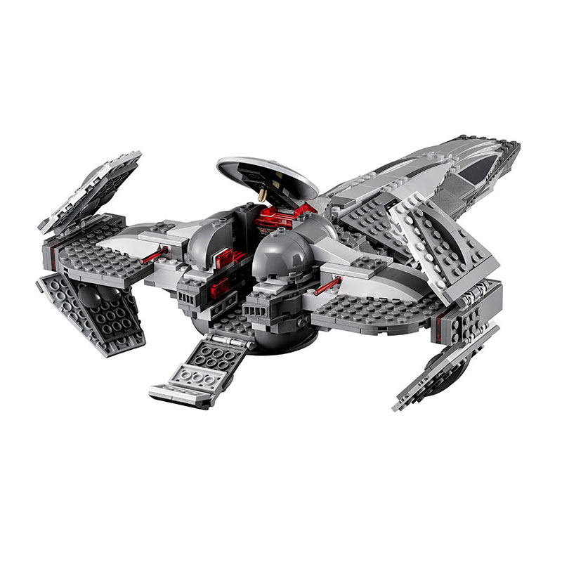 乐拼正品星球大战西斯渗透者原力觉醒75096拼装积木人仔玩具05008