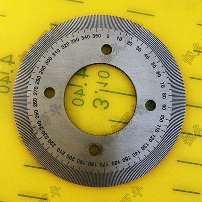 刻度盘 超小刻度盘 360度刻度盘 不锈钢圆形刻度盘 60#25#2