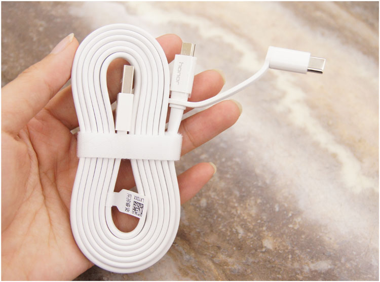 华为二合一数据线type-c原装正品荣耀8 mate7 p9通用usb充电加长