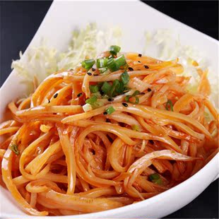 黄金蚌丝225g调味海蚌丝凉菜方便菜速冻冷冻食品半成品哈尔滨