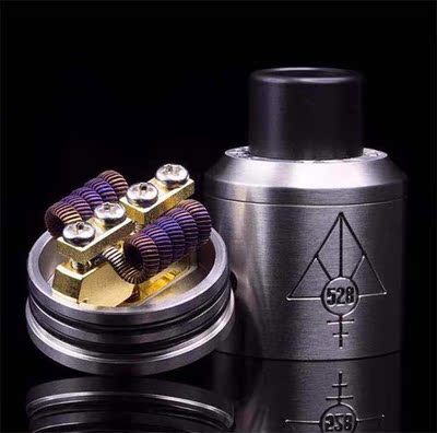 现货美国原装正品528custom goon 怪兽 滴油雾化器 528滴油 怪兽