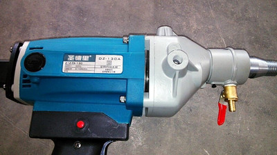 圣德里130a水钻 工程钻机手持水钻 钻孔机钻头空调钻大功率1880w