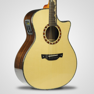 crafter卡夫特ml-800er全单板玫瑰木民谣木吉他41寸电箱琴iu同款