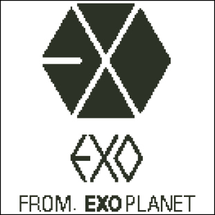 十字绣 正品包邮diy十字绣 exo队徽 精准印花 照片十字绣定制 照片