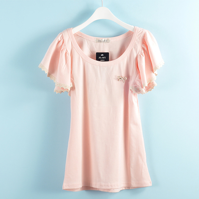 全棉公主袖t恤