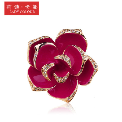 胸针胸花玫瑰花