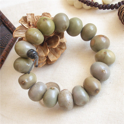 天然月亮子菩提籽佛珠手串 男女手串手链 批发 吉祥保平安