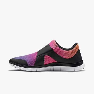 nike/耐克 free socfly sd 3.0黑彩虹襪子跑鞋 724766-005