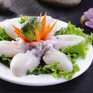 新鲜鱿鱼仔目鱼仔烧烤材料火锅食材关东煮半成品160g装 墨鱼仔