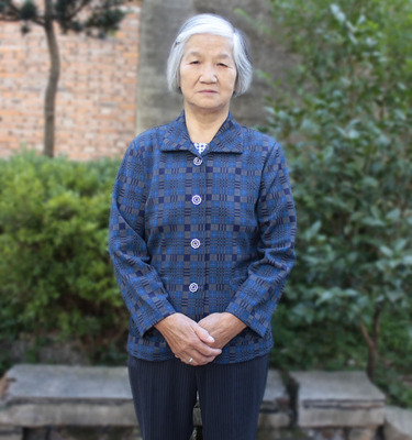 中老年女装秋装宽松外套大码奶奶装60-70-80岁长袖老太太小码上衣