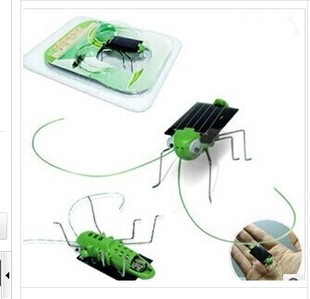 太陽能 新奇特 太陽能蟋蟀 太陽能螞蚱 高科技玩具 益智玩具 太陽下會