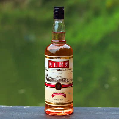同山醉美同山烧 60度750ml原浆酒高粱酒纯粮酒 高度白酒 浙江白酒