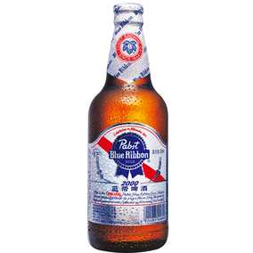 【天猫超市】blue ribbon蓝带小蓝王啤酒640ml/瓶 聚会必备