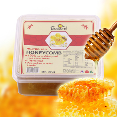 blossom纯天然野生蜂巢蜂蜜 源自澳洲南部原始森林 澳洲直邮
