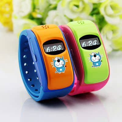 现代演绎 儿童定位手表手环手机触屏低辐射小学生女生男生可爱卡通