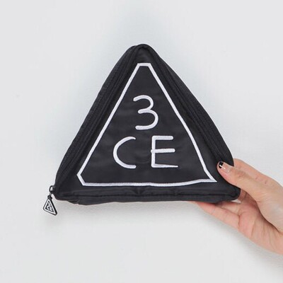 小k家 3 concept eyes 韩国正品代购stylenanda3ce化妆包三角形大容量