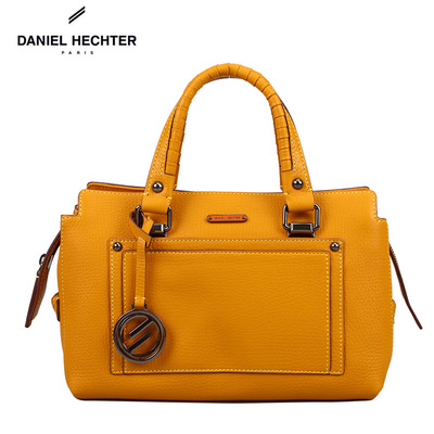 daniel hechter丹尼爱特 女士牛皮单肩手提包包h143a19501