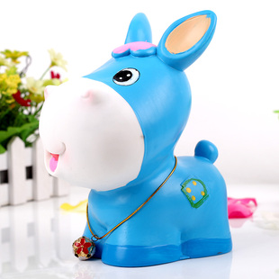 包邮超大号招财马存钱罐可爱儿童储蓄罐创意摆件家居礼品储钱罐