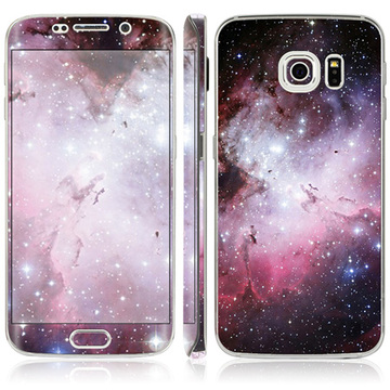 包邮 三星s6 edge手机贴膜 g9250 手机贴纸 星空潮流炫彩贴