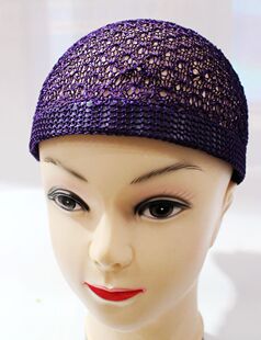 女帽bonnet 穆斯林手工钩针发绷女帽回族头饰夏季女帽伊斯兰教muslim