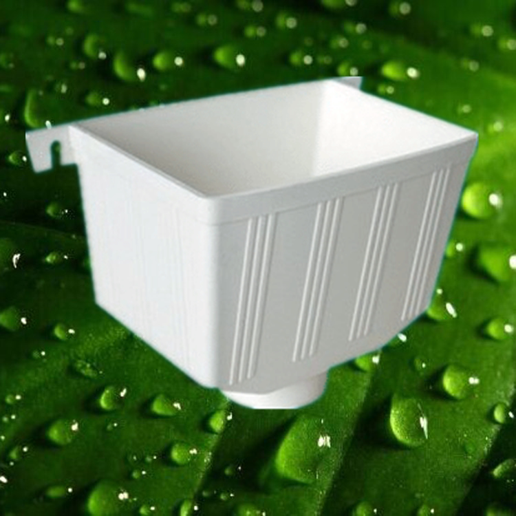pvc排水管雨水管落水管下水斗漏斗方雨水斗落水斗管材管件配件160