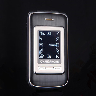 jc-f818s一键录音魔音来电归属双屏翻盖中老年商务手机 juicell