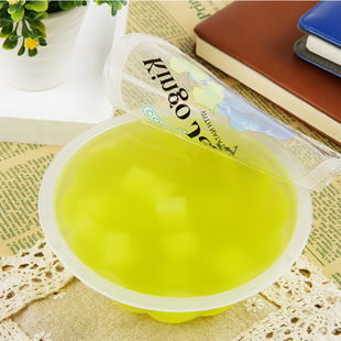 马来西亚进口零食cocon/可康牌大杯葡萄味果冻果味清爽型布丁420g