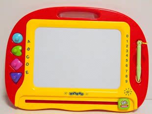 写字板 南国婴宝彩色学习板 儿童涂鸦写字板玩具 磁性绘画画板 838aa