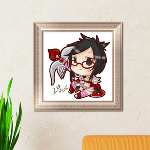 【双皇冠】【精准印花】英雄联盟(lol) q版 薇恩 十字绣 包邮