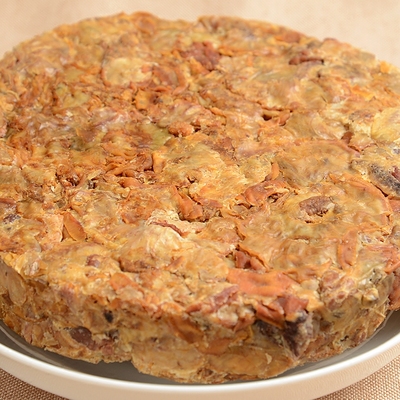 李村花脂饼青岛特产猪花油脂渣饼 鹏程围心肉饼 夏庄猪油包邮