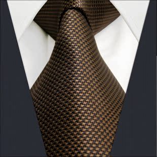 此刻永恒韩版时尚稳重男士英伦文艺商务学生休闲5cm棕色窄版领带