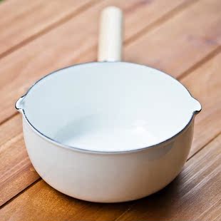 平底锅 sundayzakka* kuhlhorn lotta 搪瓷平底锅奶锅北欧餐具 优于