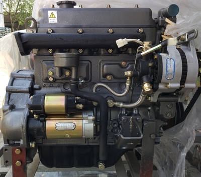 莱动三缸柴油385发动机图片