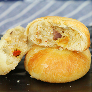 佛手 正宗普陀山特产佛手莲观音饼 手工素饼六盒包邮 新品包装花生