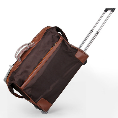 大容量帆布拉杆箱