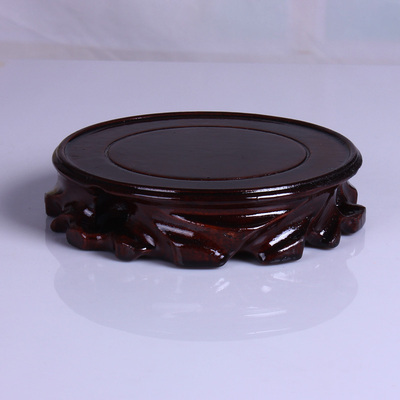 实木手功根雕底座奇石花瓶底座花盆景工艺品摆件玉石头座